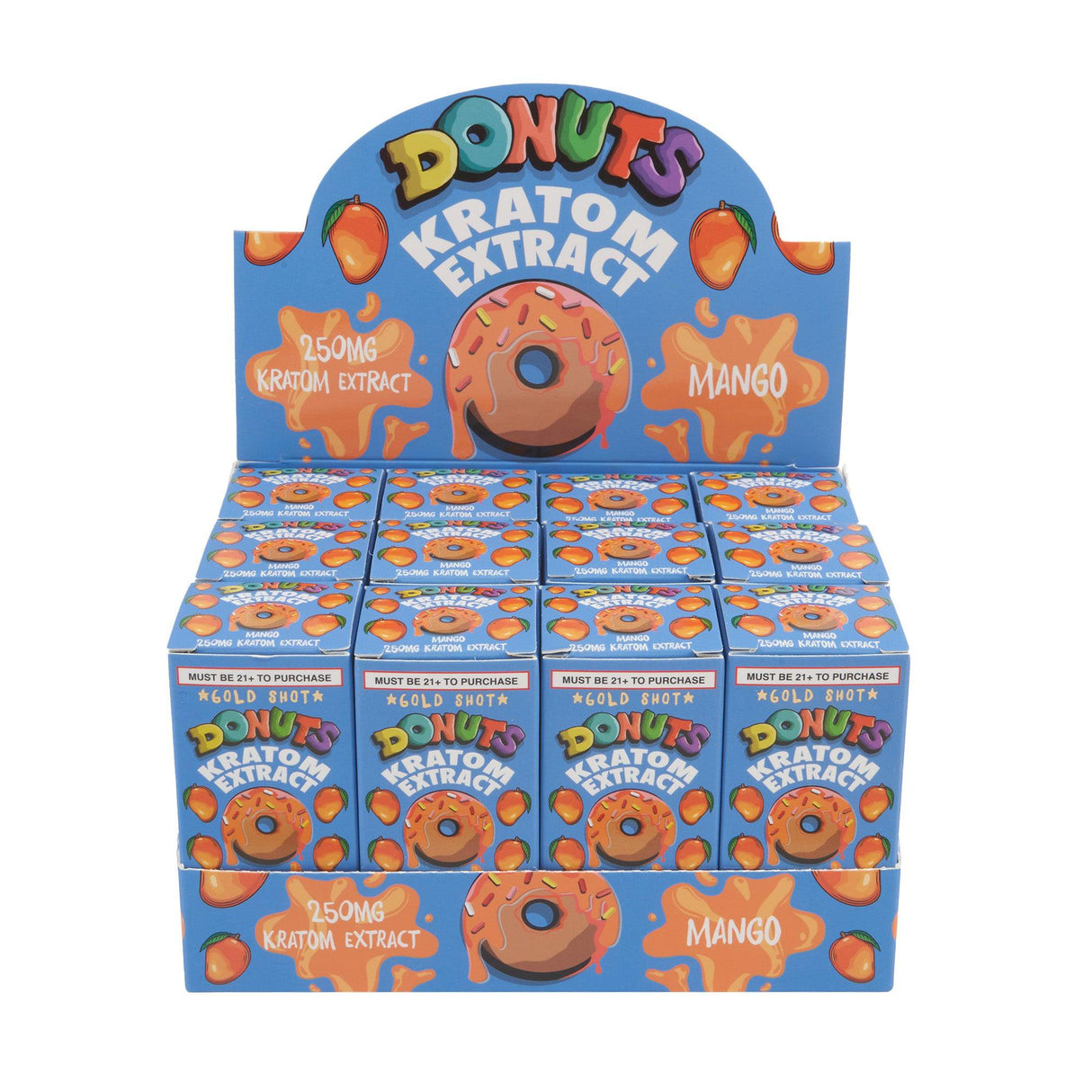 Donuts Kratom Shot - 250mg – 12ct