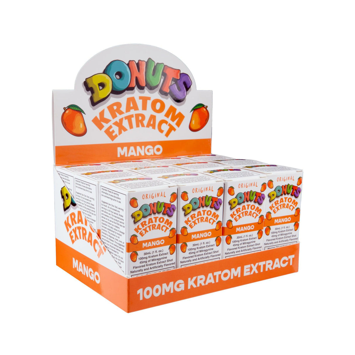 Donuts Kratom Shot - 100mg – 12ct