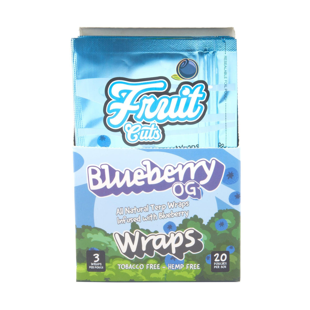 Fruit Cuts Natural Pulp Wraps - King Size - 3pk - 20ct