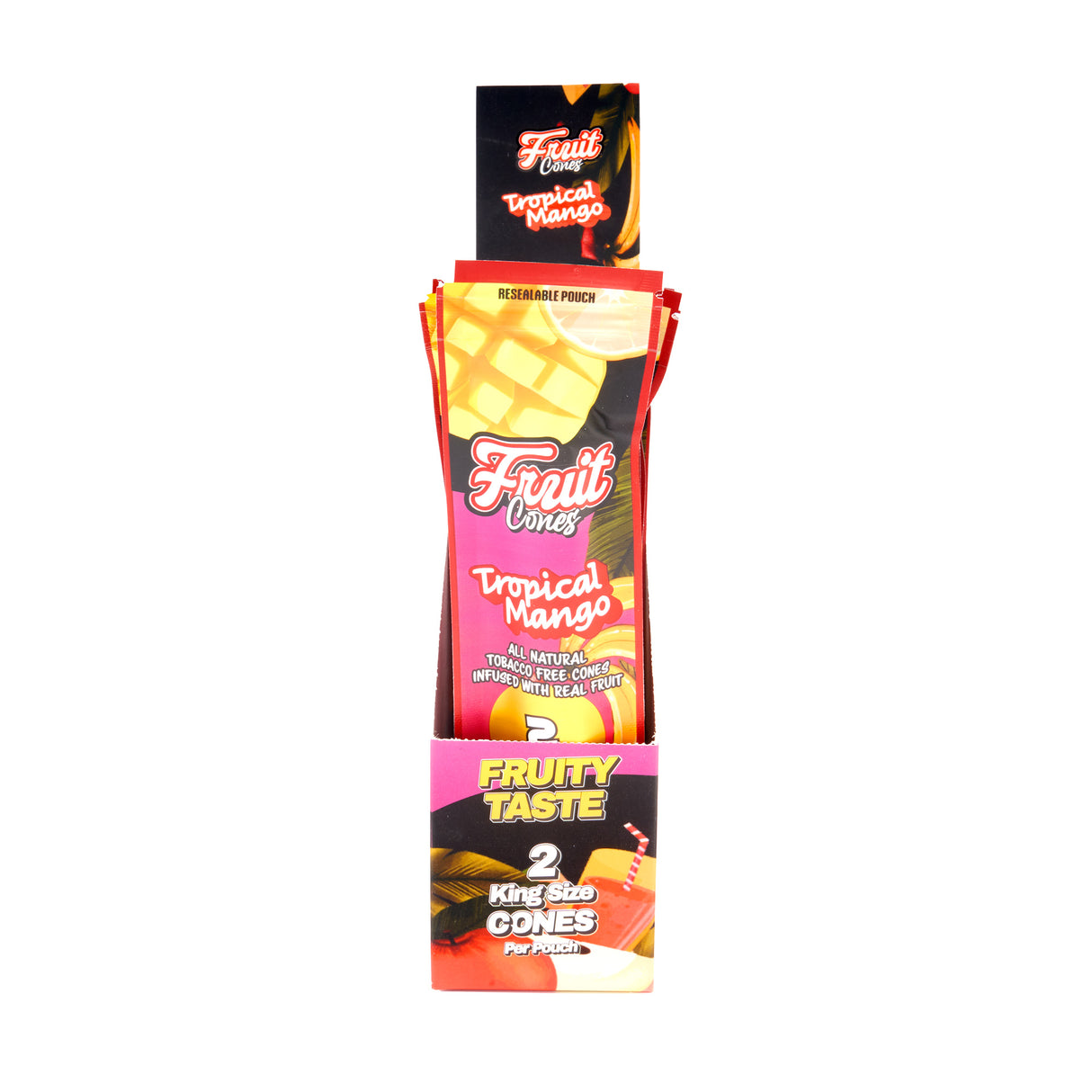 Fruit Cuts Natural Pulp Cones - King Size - 2pk - 10ct