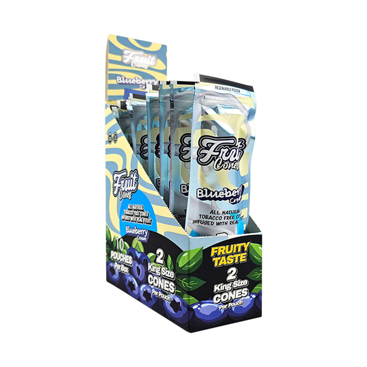 Fruit Cuts Natural Pulp Cones - King Size - 2pk - 10ct