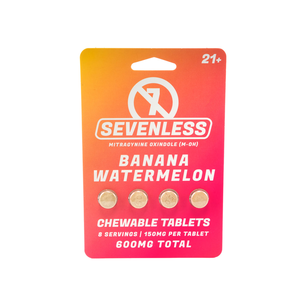 Banana Watermelon Sevenless M-OH 4-pack of tablets
