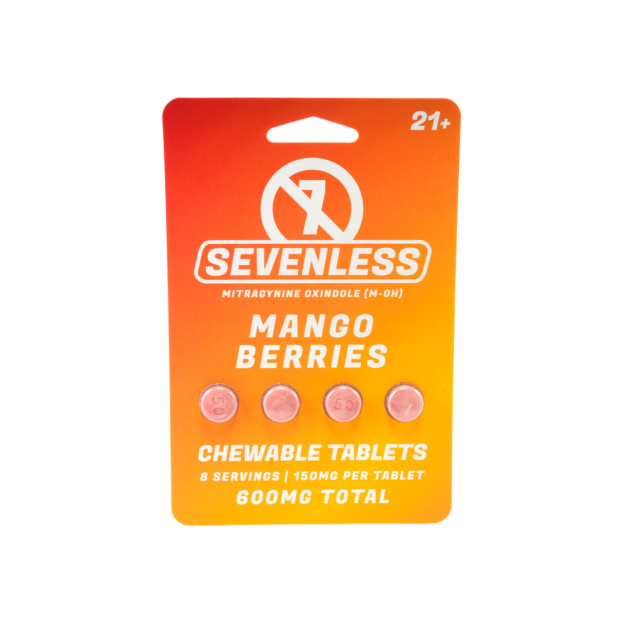 Mango Berries Sevenless M-OH 4-pack of tablets