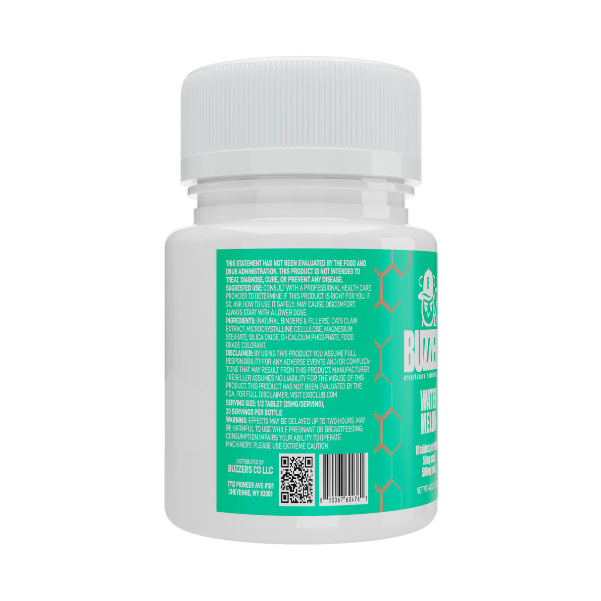 Buzzers Cat’s Claw Extract Tablets – 500mg – 10pk – 6ct