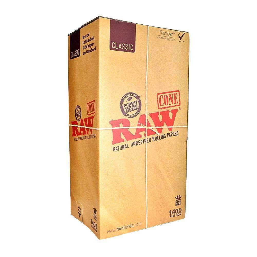 Raw Classic Paper Cones - King Size - 1400pc