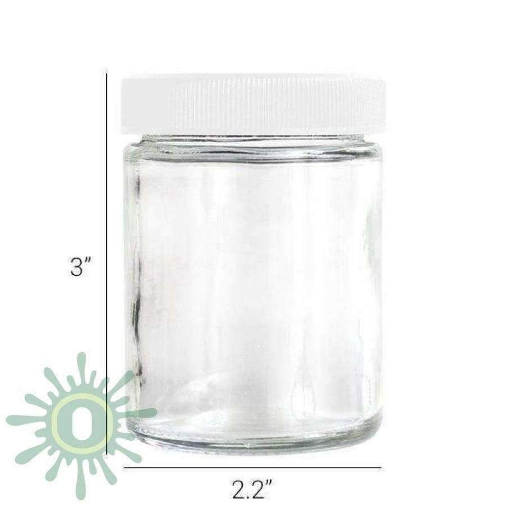 Loud Lock - Glass Jar w/ Lid - 4oz - 100ct