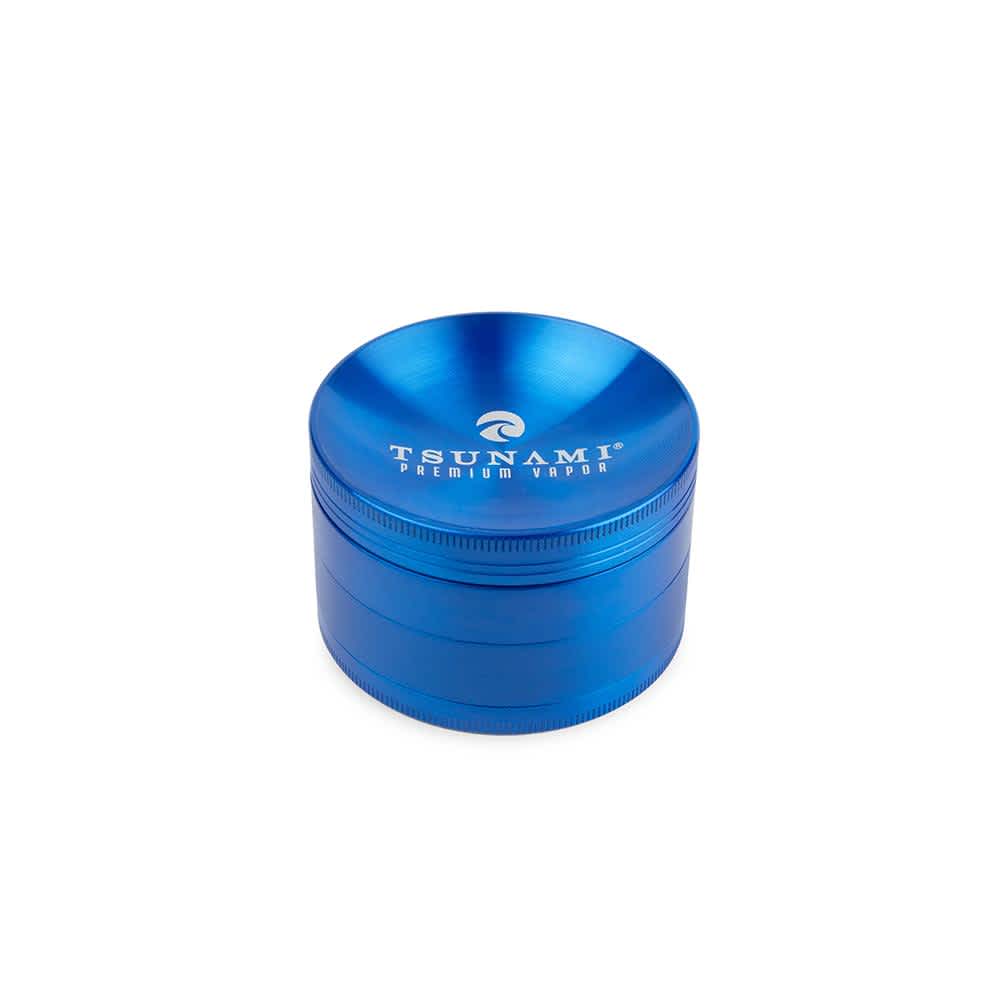 Tsunami Sunken Top 63mm 4-Piece Grinder  Gunmetal