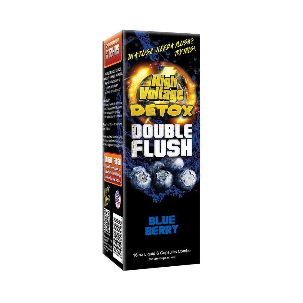 High Voltage Detox Double Flush - Blue Berry