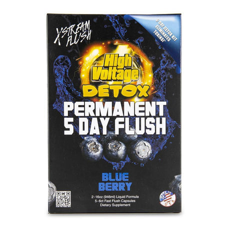 High Voltage Permanent 5 Day Flush - Blueberry