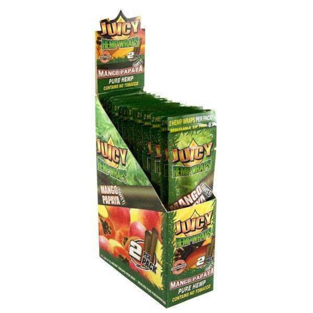 Juicy Jays 2pk Hemp Wrap 25ct Display