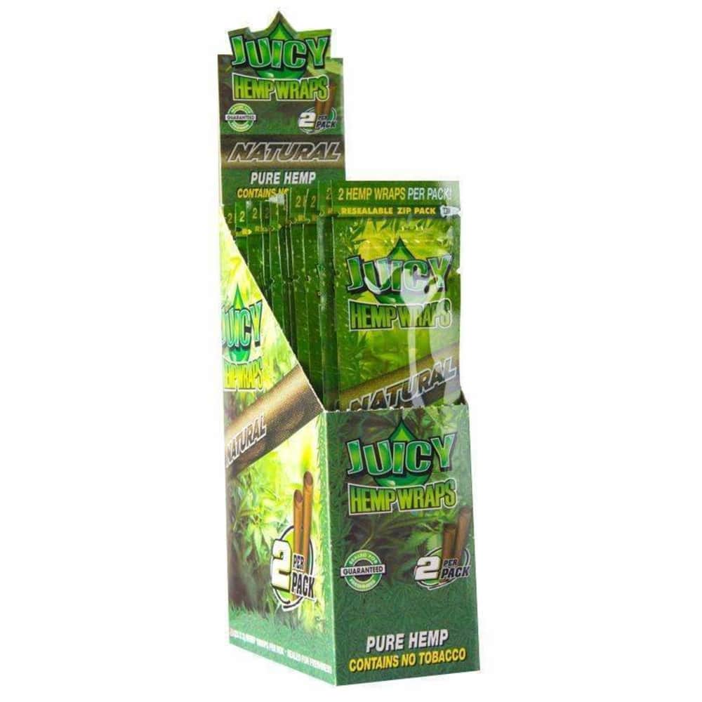 Juicy Jays 2pk Hemp Wrap 25ct Display