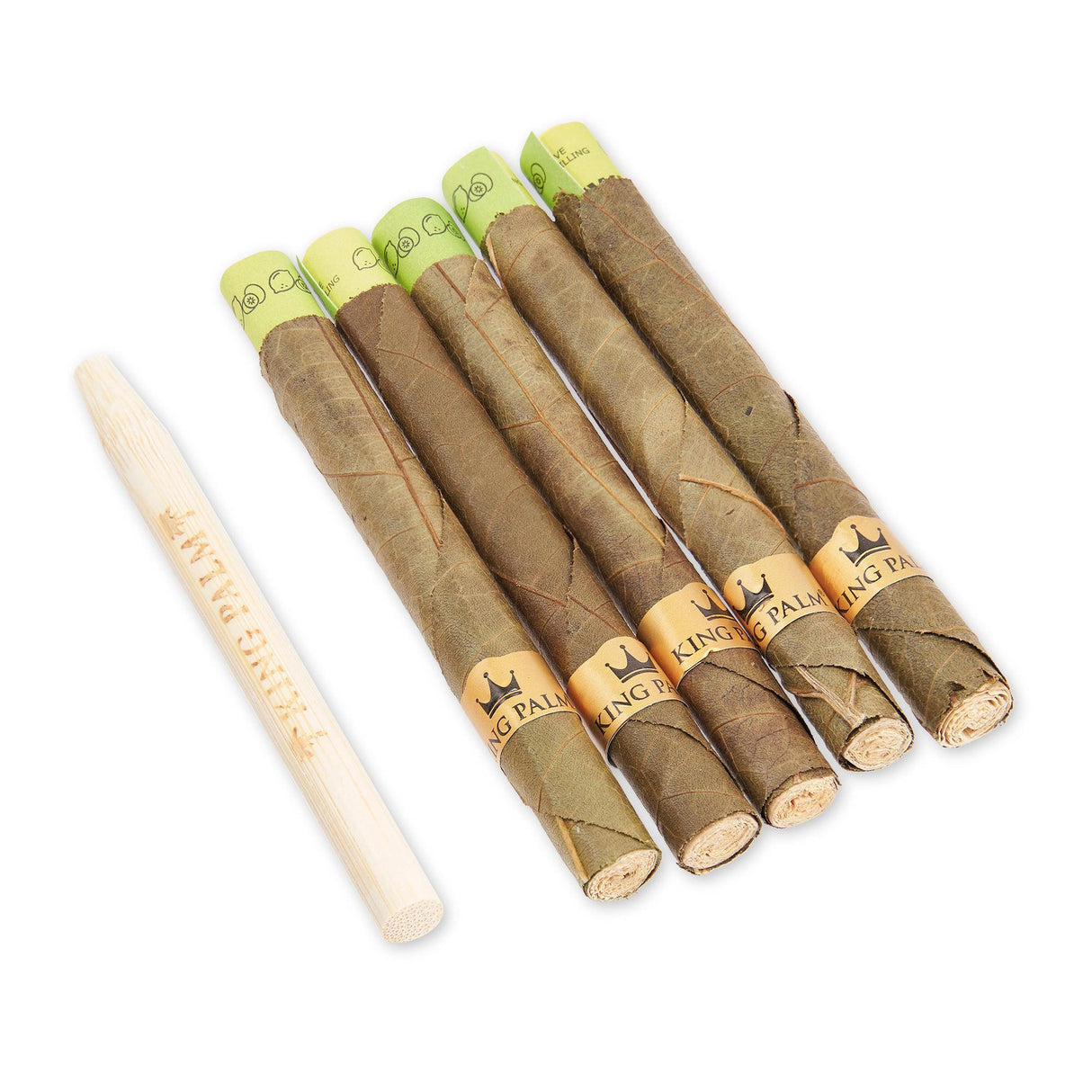 King Palm 5pk Mini Flavored Leaf Tubes – 15ct Display