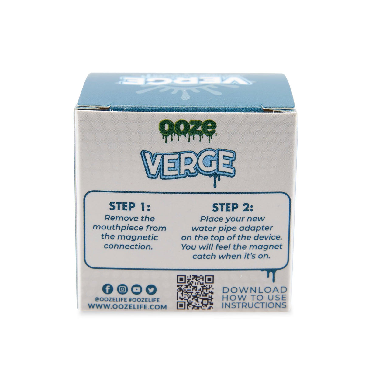 Ooze Verge Water Pipe Adapter
