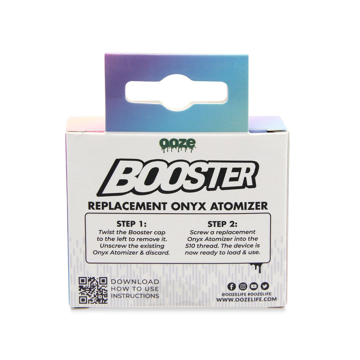 Ooze Booster Onyx Atomizer Replacement 2-Pack
