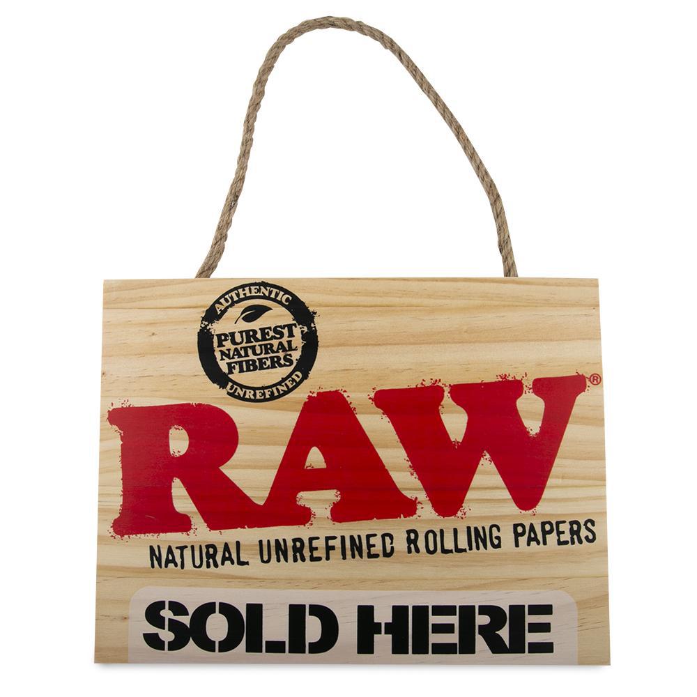 RAW "Sold Here" Painted Sign