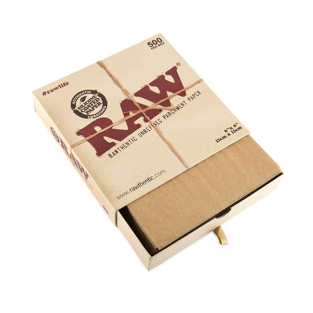Raw Parchment Squares - 6" x 6" - 500ct