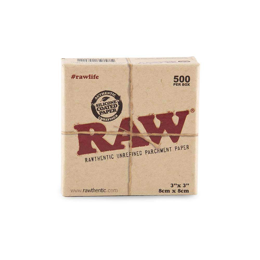 Raw Parchment Squares - 3" x 3" - 500ct