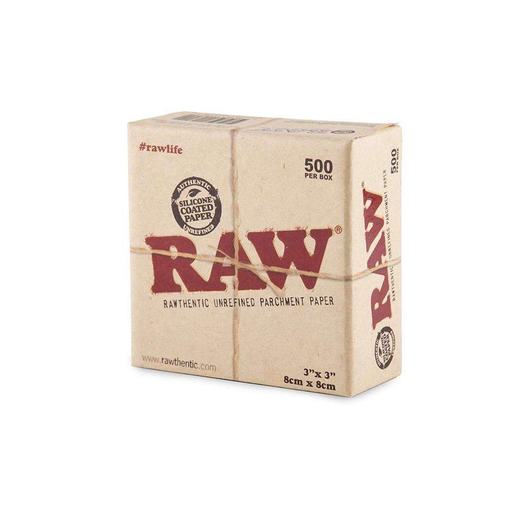 Raw Parchment Squares - 3" x 3" - 500ct