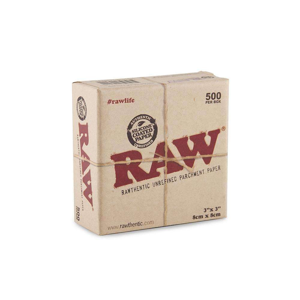 Raw Parchment Squares - 3" x 3" - 500ct