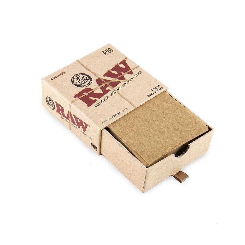 Raw Parchment Squares - 3" x 3" - 500ct