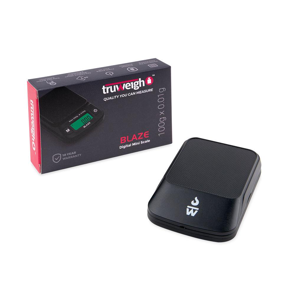 Truweigh Blaze Scale - 100g x 0.01g - Black - 12ct