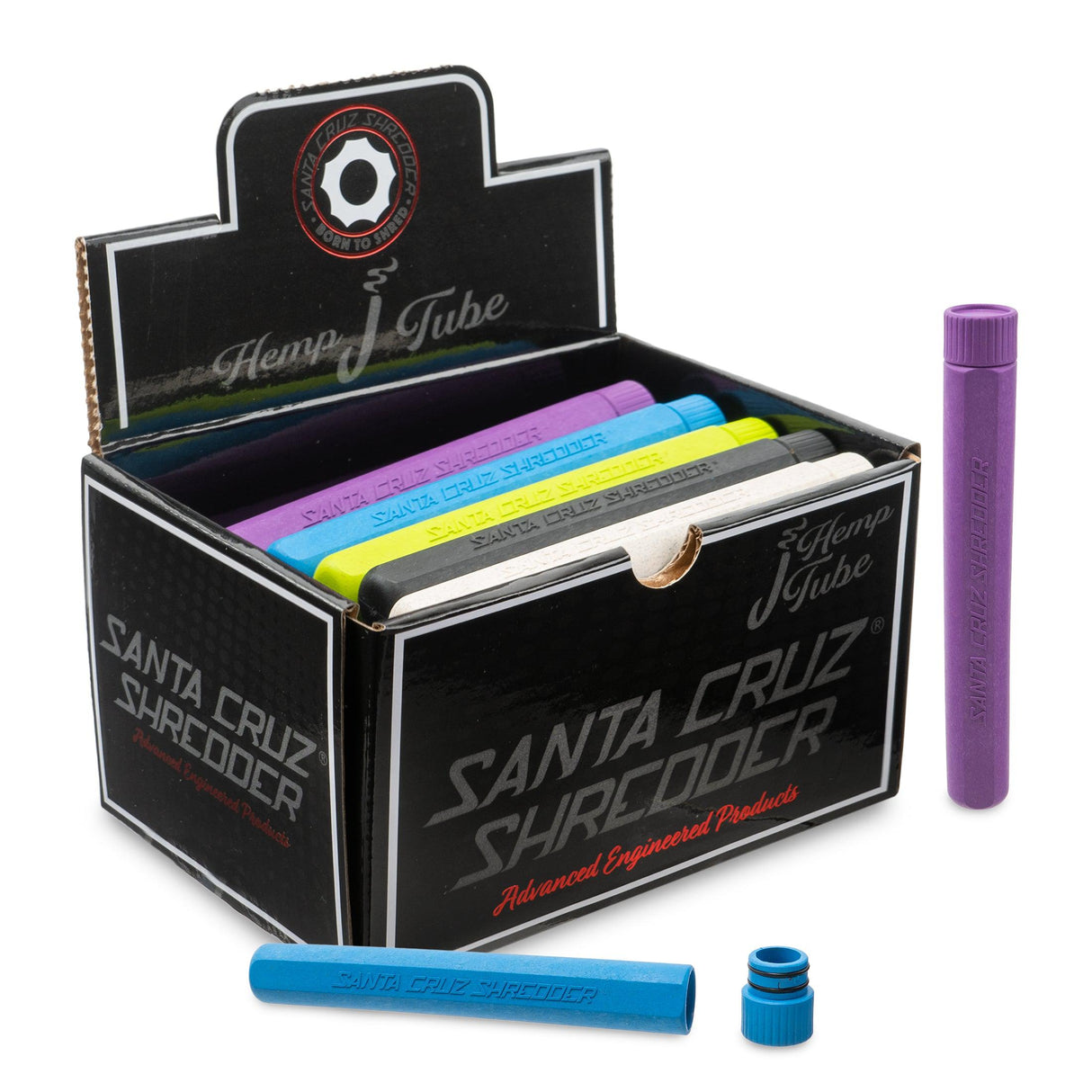 Santa Cruz Shredder Hemp J-Tube Assorted 25ct Display