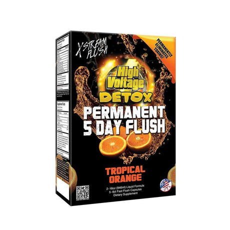 High Voltage Permanent Flush - Tropical Orange
