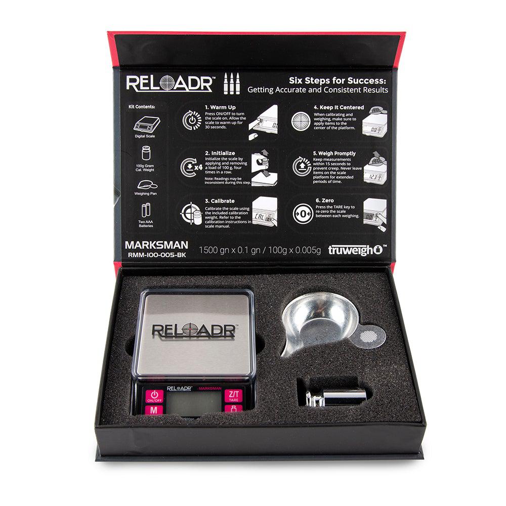Truweigh Marksman Digital Reloading Scale - 100g x 0.005g - Black
