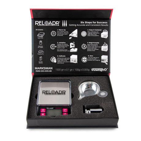 Truweigh Marksman Digital Reloading Scale - 100g x 0.005g - Black