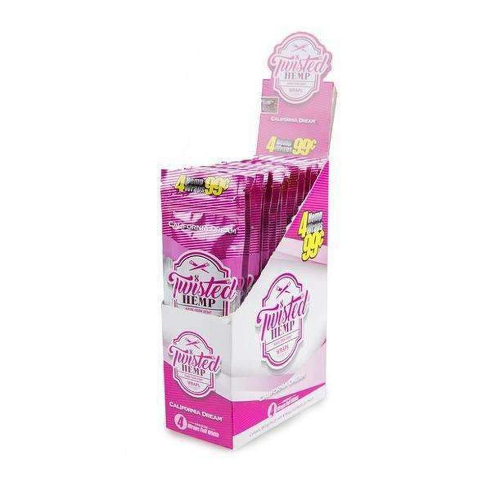 Twisted Hemp Wraps California Dream / 15 Ct / PP $0.99