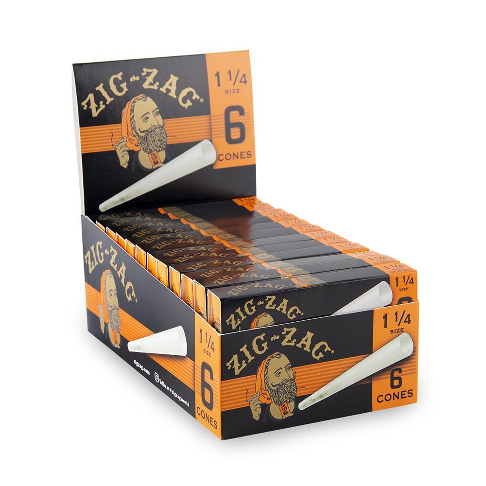 Zig Zag Cones 1 1/4 - 6pk - 24ct