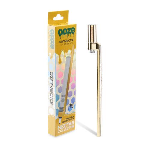 Ooze x Stache ConNectar - 510 Thread Dab Straw Vape Pen Attachment