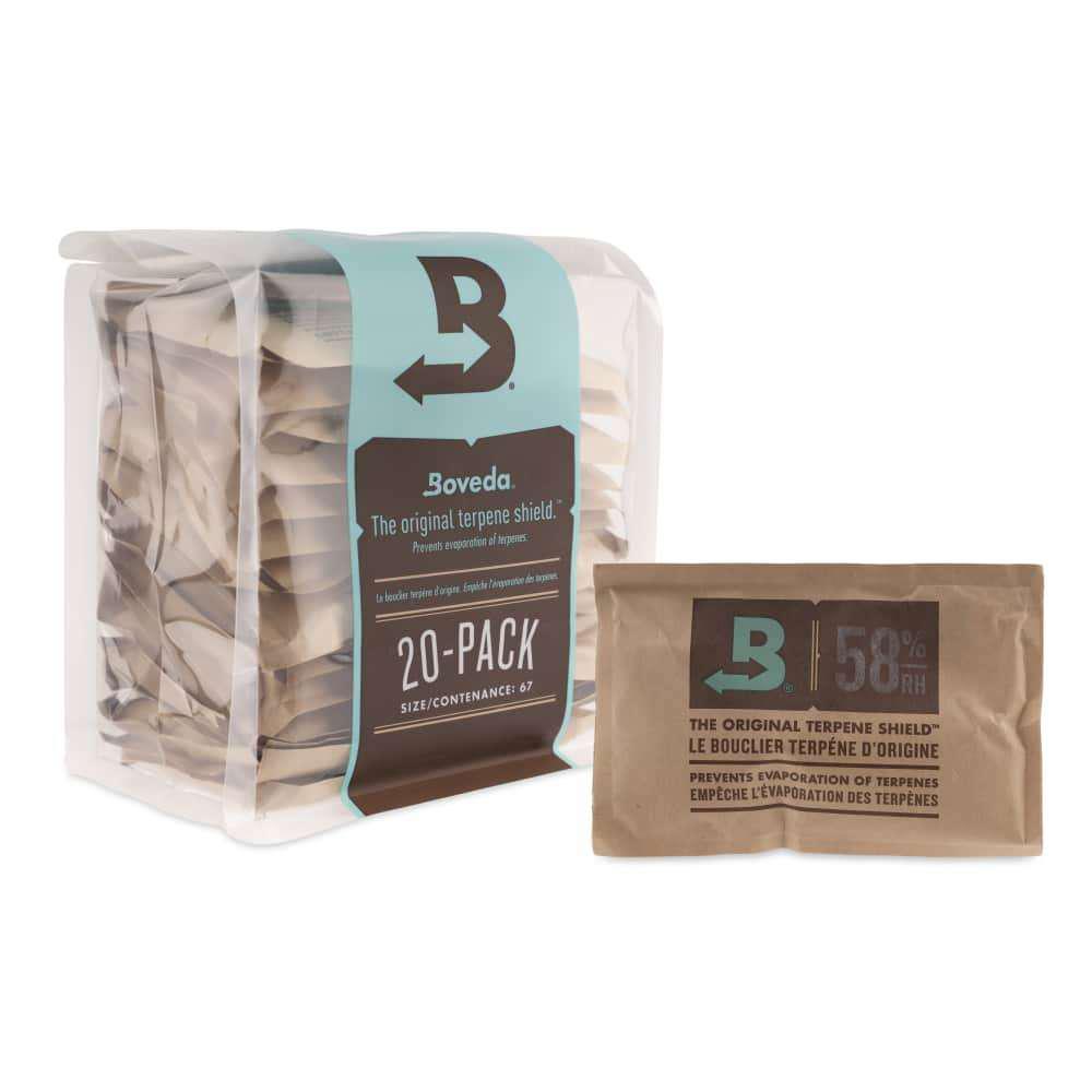 Boveda RH Size 67 Humidity Control Bulk Pack Bag  20pk Brick