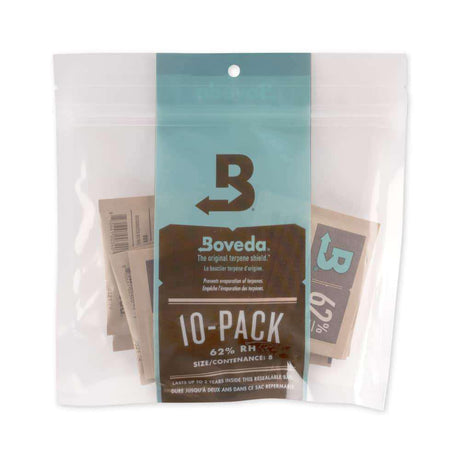 Boveda 62% RH Size 8 Humidity Control Packs Multi-Pack Bag - 10ct