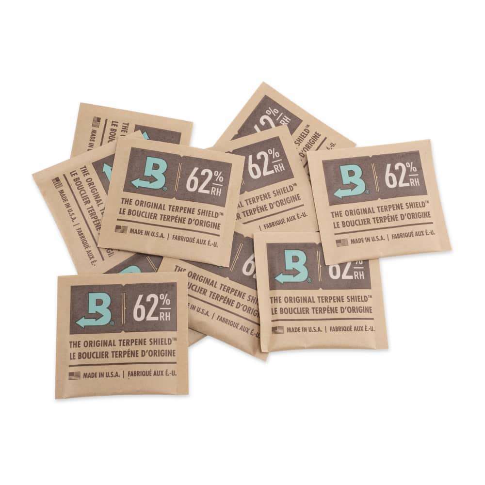 Boveda 62% RH Size 8 Humidity Control Packs Multi-Pack Bag - 10ct