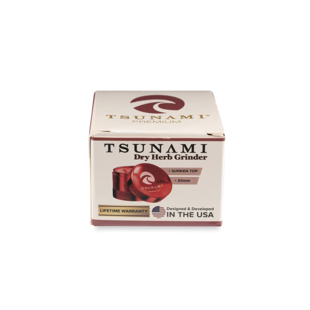 Tsunami Sunken Top 50mm 4-Piece Grinder