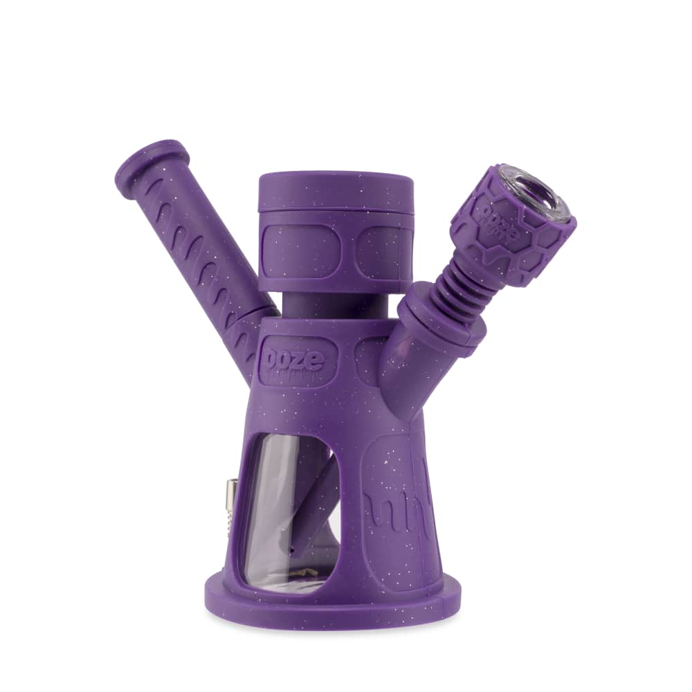Ooze Hyborg Silicone Glass 4-in-1 Hybrid Water Pipe and Nectar Collector