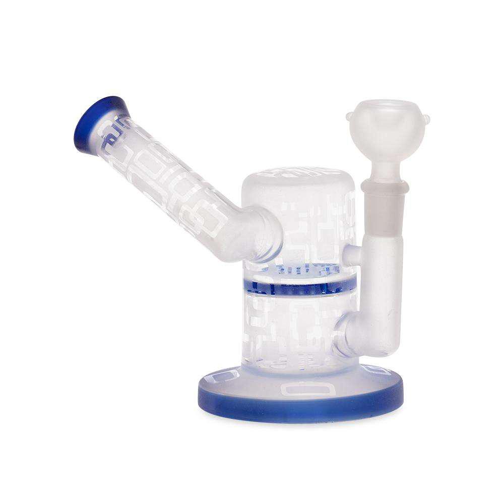Custom Glass Pipe - 6" - Sand Blast w/ Honeycomb Disk