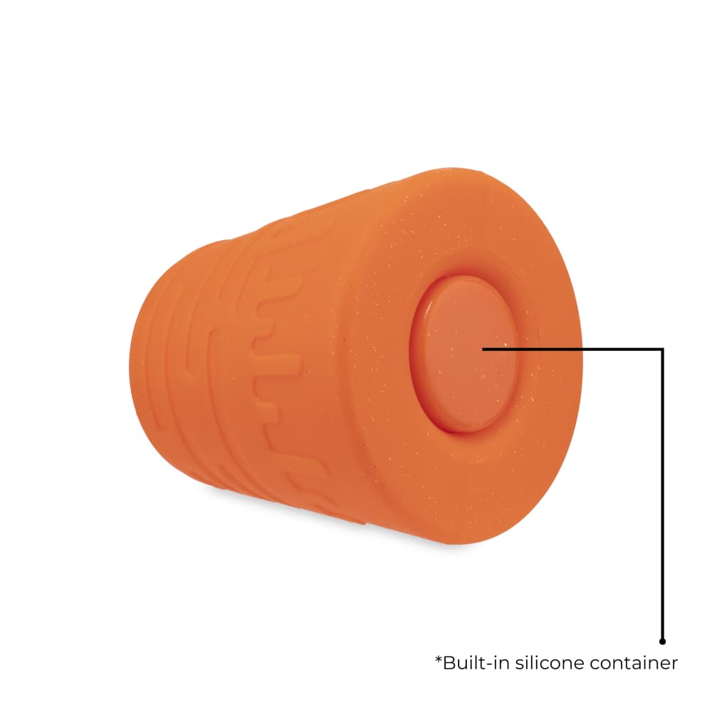 Ooze Blaster Silicone Glass 4-in-1 Hybrid Water Pipe and Dab Straw