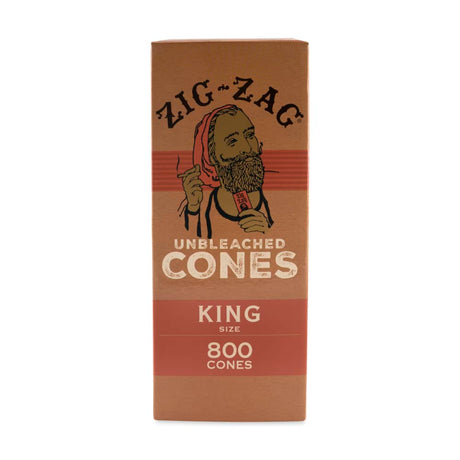 Zig Zag King Size Unbleached Bulk Cones  800ct Box