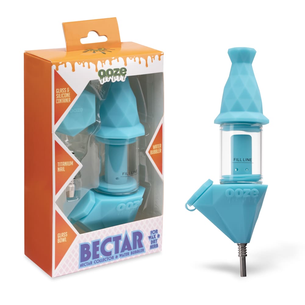 Ooze Bectar Silicone Water Pipe and Concentrate Straw