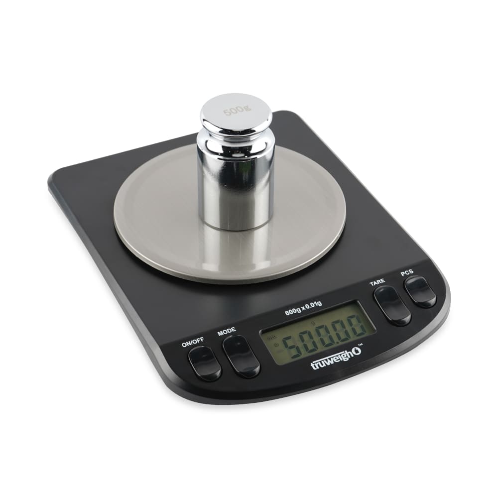 Truweigh Intrepid Series Bench Scale w/ Calibration Weight - 600g x 0.01g