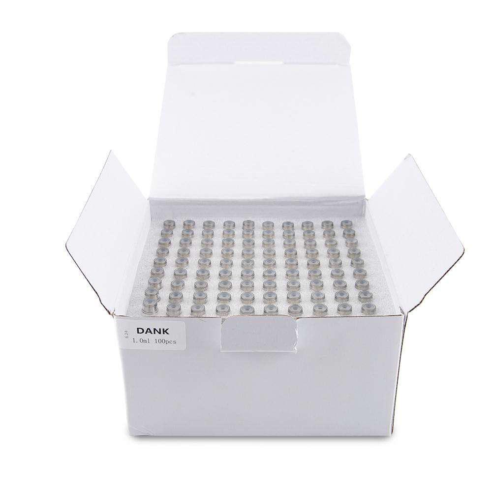 G5 Oil Atomizer 1.6mm - Round Tip - Chrome - 1ml - EZ Process - 100ct