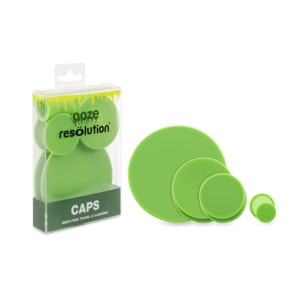 Ooze Resolution Caps  Green