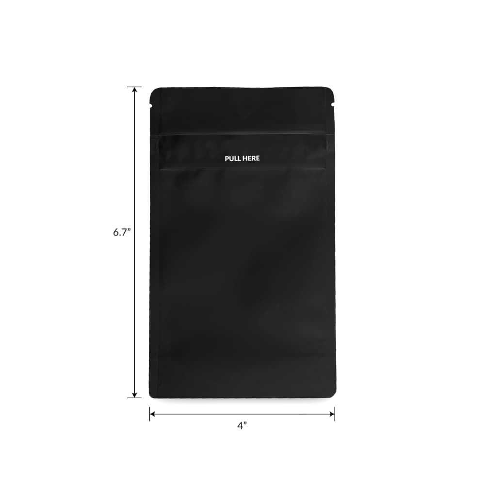 Loud Lock 1/4 Grip N Pull Mylar Smell Proof Child Safe Vacuum Seal Bags - 1,000 Count