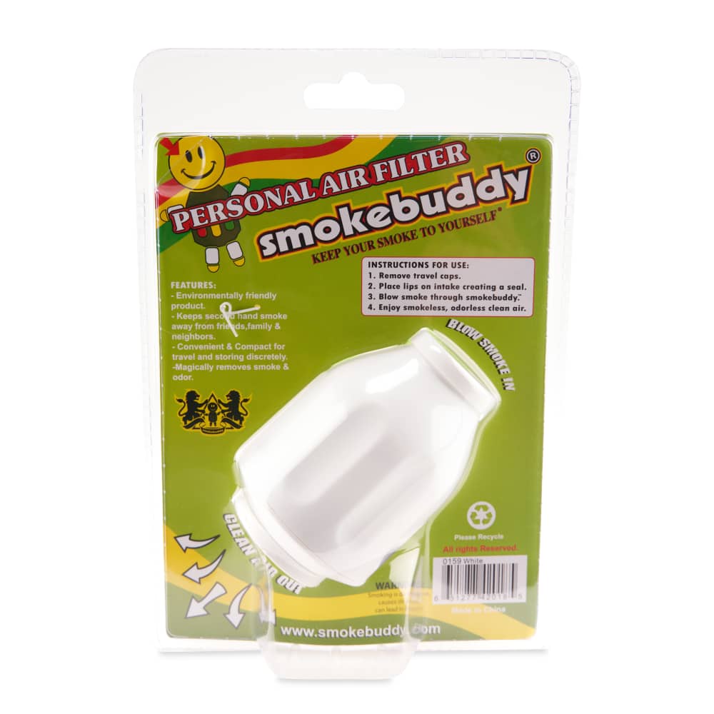 Smokebuddy Original Personal Air Filter Device  White