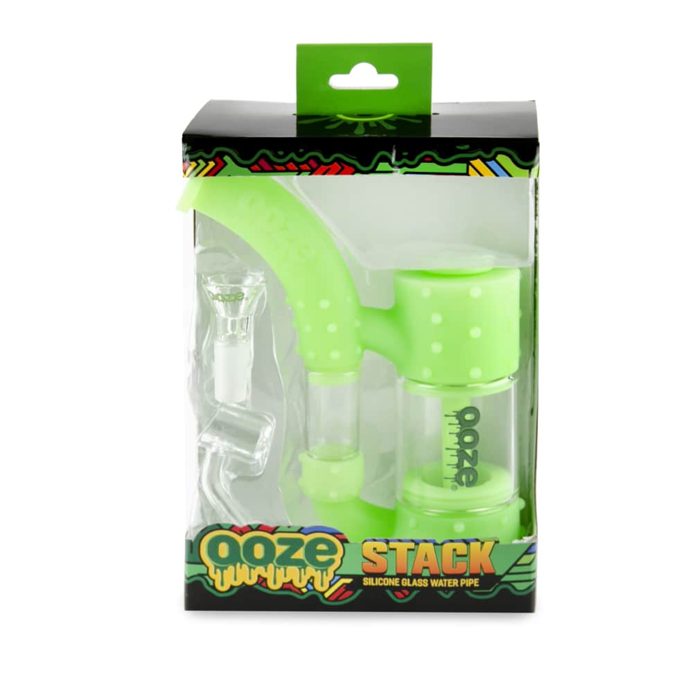 Ooze Stack Pipe Silicone Bubbler