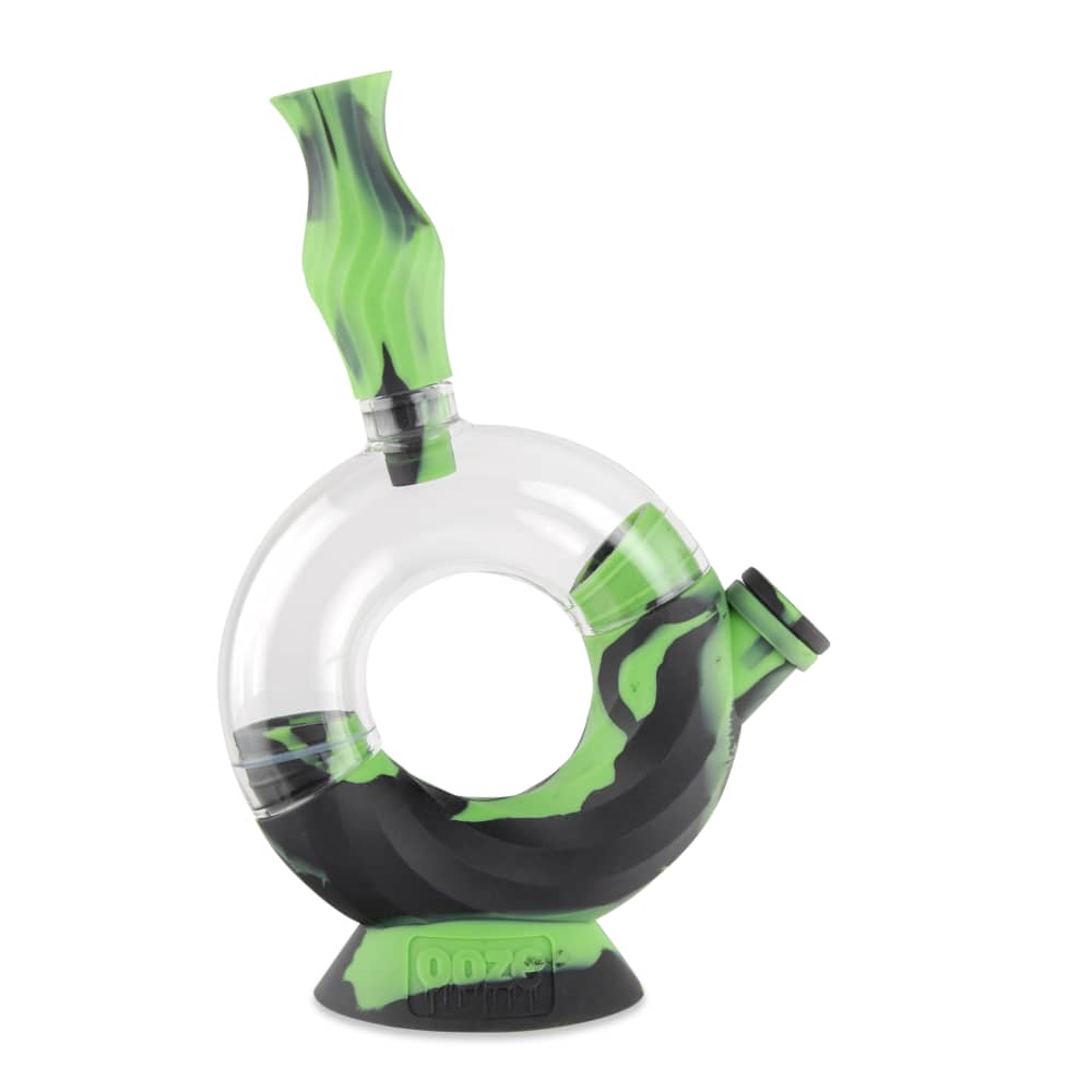 Ooze Ozone Silicone Water Pipe and Dab Straw