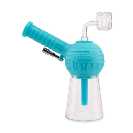 Ooze Blaster Silicone Glass 4-in-1 Hybrid Water Pipe and Dab Straw