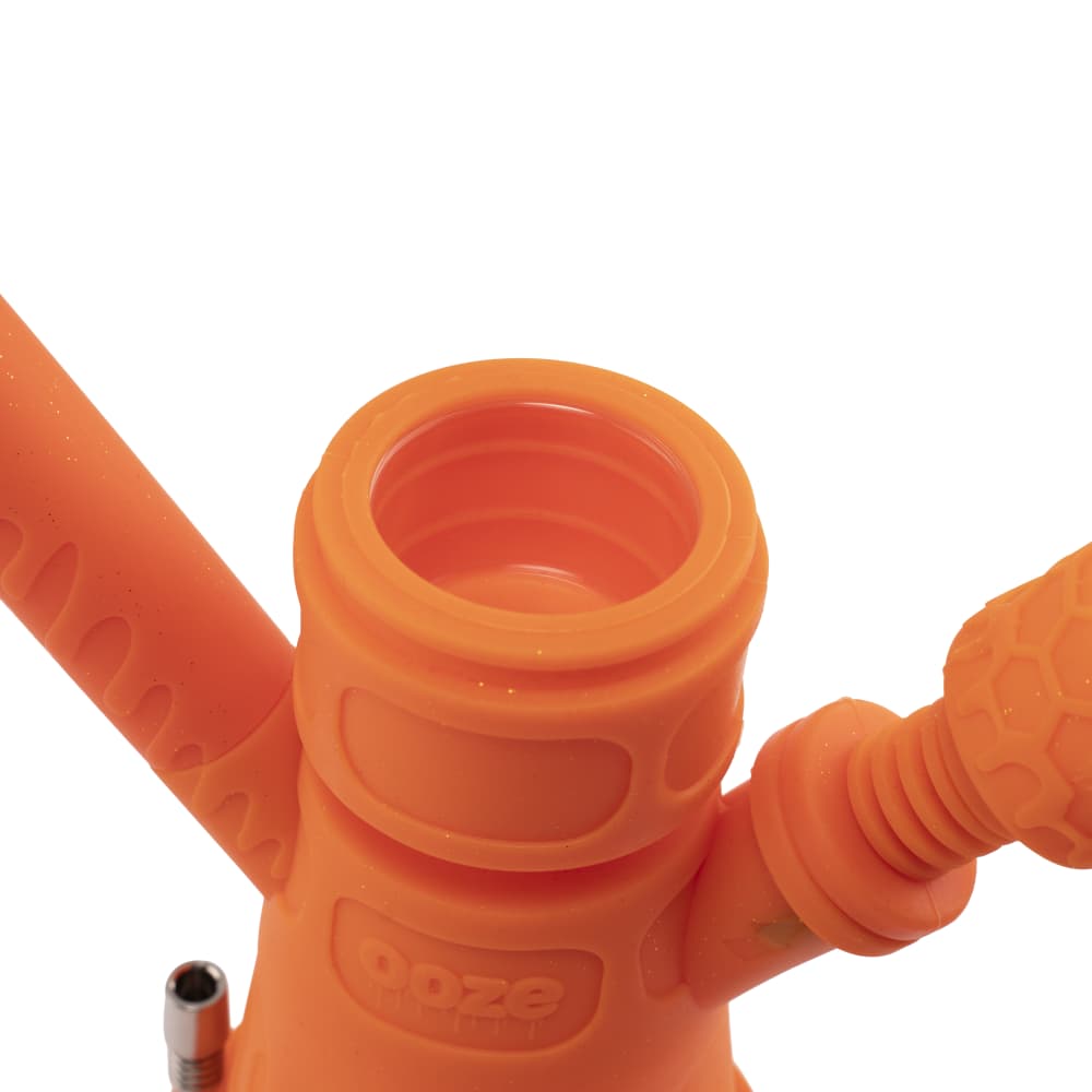 Ooze Hyborg Silicone Glass 4-in-1 Hybrid Water Pipe and Nectar Collector